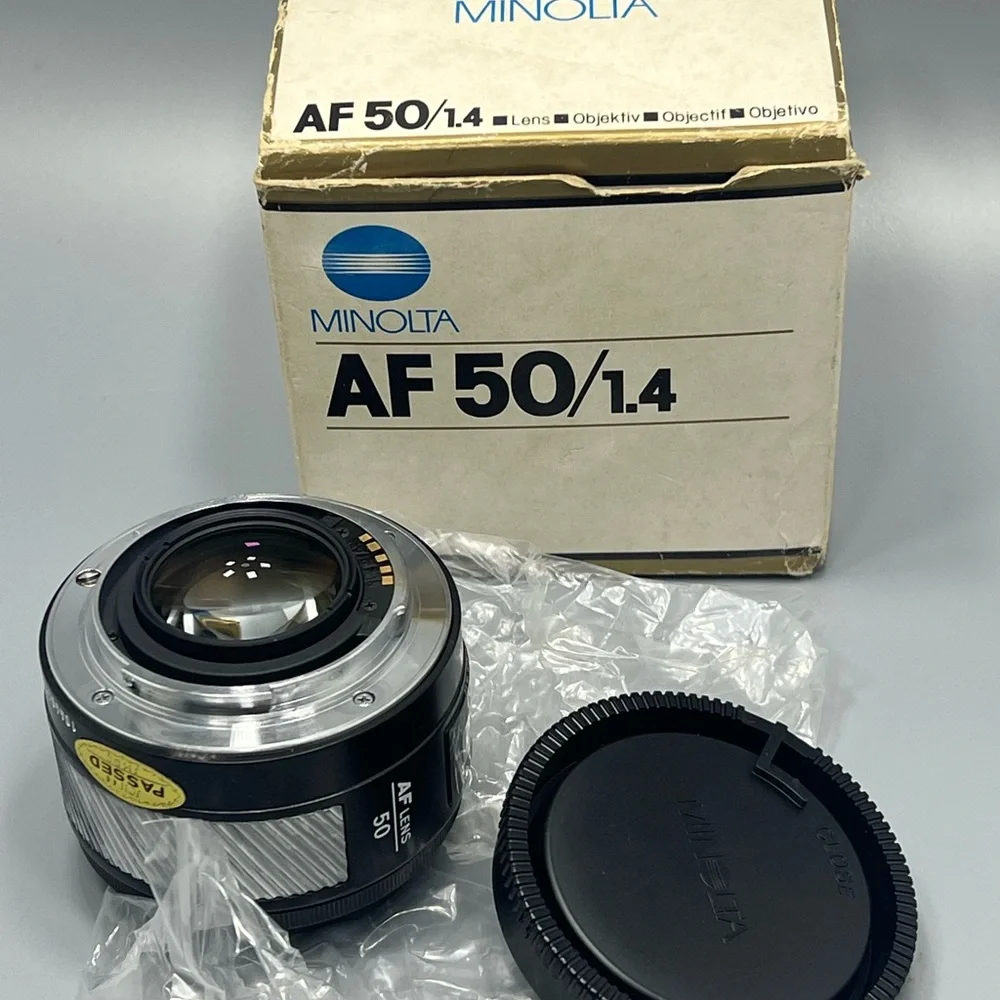 Minolta af50mm lens